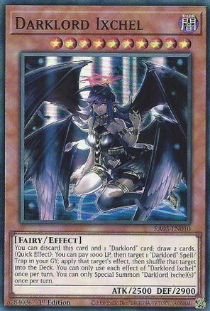 Darklord Ixchel [RA05-EN010] - Rarity Collection 5 1st Edition - Super Rare - Trinity Hobby