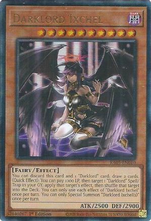 Darklord Ixchel (Ultimate Rare) [RA05-EN010] - Rarity Collection 5 1st Edition - Ultimate Rare - Trinity Hobby