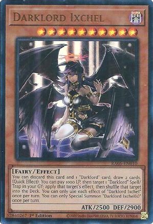 Darklord Ixchel (Ultra Rare) [RA05-EN010] - Rarity Collection 5 1st Edition - Ultra Rare - Trinity Hobby