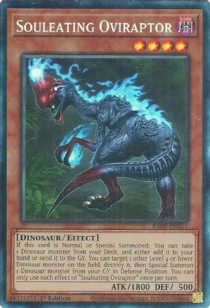 Souleating Oviraptor (Collector's Rare) [RA05-EN011] - Rarity Collection 5 1st Edition - Collector's Rare - Trinity Hobby