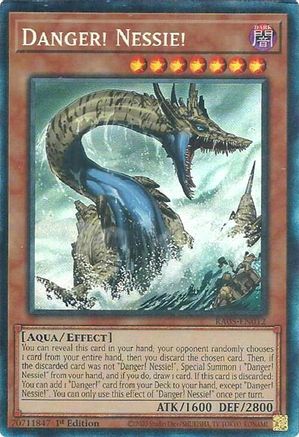 Danger! Nessie! (Collector's Rare) [RA05-EN012] - Rarity Collection 5 1st Edition - Collector's Rare - Trinity Hobby