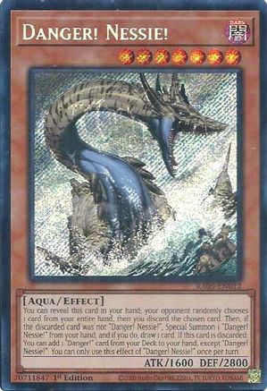 Danger! Nessie! (Secret Rare) [RA05-EN012] - Rarity Collection 5 1st Edition - Secret Rare - Trinity Hobby