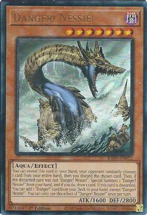Danger! Nessie! (Ultimate Rare) [RA05-EN012] - Rarity Collection 5 1st Edition - Ultimate Rare - Trinity Hobby