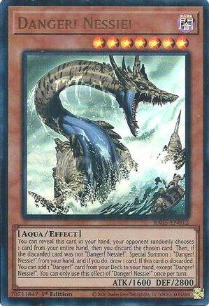 Danger! Nessie! (Ultra Rare) [RA05-EN012] - Rarity Collection 5 1st Edition - Ultra Rare - Trinity Hobby