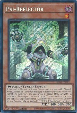 Psi-Reflector (Secret Rare) [RA05-EN013] - Rarity Collection 5 1st Edition - Secret Rare - Trinity Hobby