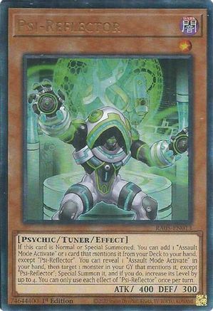 Psi-Reflector (Ultimate Rare) [RA05-EN013] - Rarity Collection 5 1st Edition - Ultimate Rare - Trinity Hobby