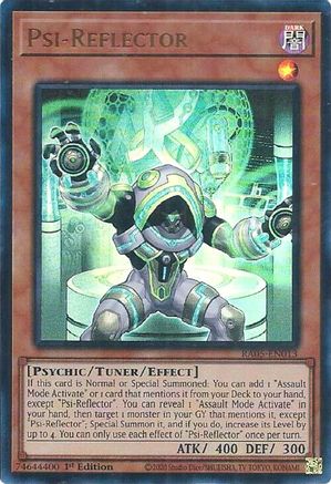 Psi-Reflector (Ultra Rare) [RA05-EN013] - Rarity Collection 5 1st Edition - Ultra Rare - Trinity Hobby
