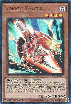 Rokket Tracer (Ultra Rare) [RA05-EN015] - Rarity Collection 5 1st Edition - Ultra Rare - Trinity Hobby