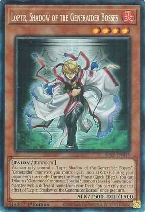 Loptr, Shadow of the Generaider Bosses (Collector's Rare) [RA05-EN016] - Rarity Collection 5 1st Edition - Collector's Rare - Trinity Hobby