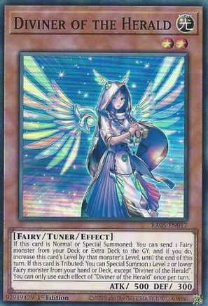 Diviner of the Herald [RA05-EN017] - Rarity Collection 5 1st Edition - Super Rare - Trinity Hobby