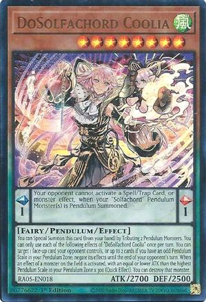 DoSolfachord Coolia (Ultra Rare) [RA05-EN018] - Rarity Collection 5 1st Edition - Ultra Rare - Trinity Hobby