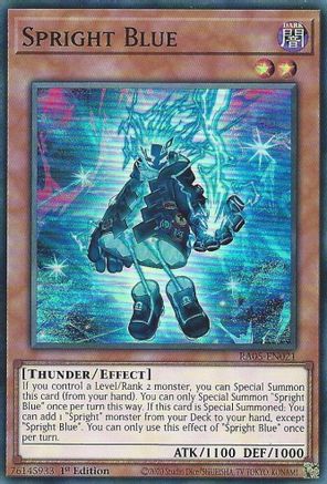 Spright Blue [RA05-EN021] - Rarity Collection 5 1st Edition - Super Rare - Trinity Hobby