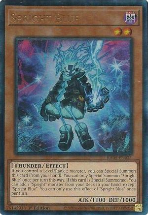 Spright Blue (Ultimate Rare) [RA05-EN021] - Rarity Collection 5 1st Edition - Ultimate Rare - Trinity Hobby