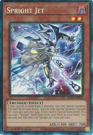 Spright Jet (Collector's Rare) [RA05-EN022] - Rarity Collection 5 1st Edition - Collector's Rare - Trinity Hobby