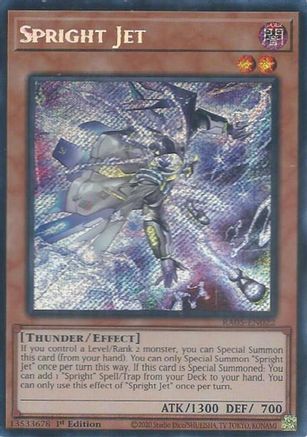 Spright Jet (Secret Rare) [RA05-EN022] - Rarity Collection 5 1st Edition - Secret Rare - Trinity Hobby
