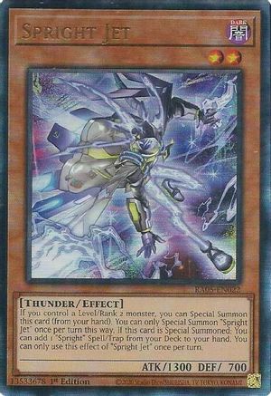 Spright Jet (Ultimate Rare) [RA05-EN022] - Rarity Collection 5 1st Edition - Ultimate Rare - Trinity Hobby