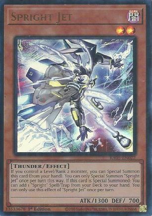 Spright Jet (Ultra Rare) [RA05-EN022] - Rarity Collection 5 1st Edition - Ultra Rare - Trinity Hobby