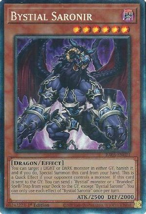 Bystial Saronir (Collector's Rare) [RA05-EN023] - Rarity Collection 5 1st Edition - Collector's Rare - Trinity Hobby