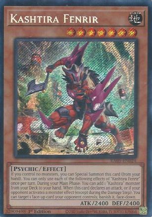 Kashtira Fenrir (Secret Rare) [RA05-EN024] - Rarity Collection 5 1st Edition - Secret Rare - Trinity Hobby