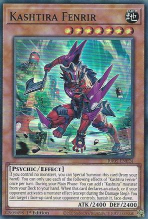 Kashtira Fenrir [RA05-EN024] - Rarity Collection 5 1st Edition - Super Rare - Trinity Hobby