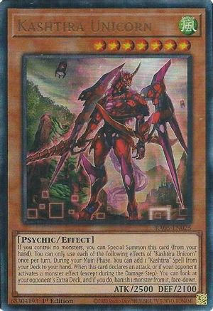 Kashtira Unicorn (Ultimate Rare) [RA05-EN025] - Rarity Collection 5 1st Edition - Ultimate Rare - Trinity Hobby