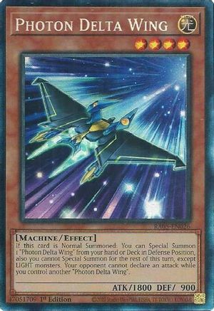 Photon Delta Wing (Collector's Rare) [RA05-EN026] - Rarity Collection 5 1st Edition - Collector's Rare - Trinity Hobby