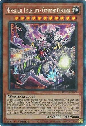 Mementoal Tecuhtlica - Combined Creation (Collector's Rare) [RA05-EN029] - Rarity Collection 5 1st Edition - Collector's Rare - Trinity Hobby