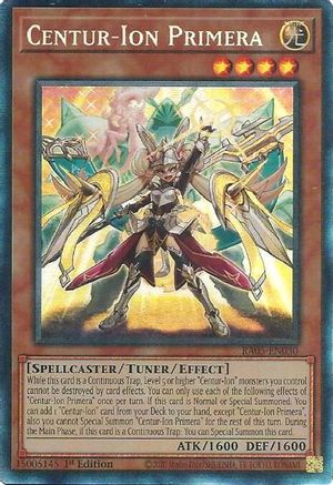 Centur-Ion Primera (Collector's Rare) [RA05-EN030] - Rarity Collection 5 1st Edition - Collector's Rare - Trinity Hobby