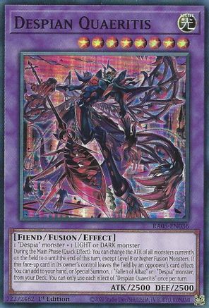 Despian Quaeritis [RA05-EN036] - Rarity Collection 5 1st Edition - Super Rare - Trinity Hobby