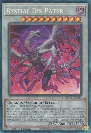 Bystial Dis Pater (Collector's Rare) [RA05-EN041] - Rarity Collection 5 1st Edition - Collector's Rare - Trinity Hobby