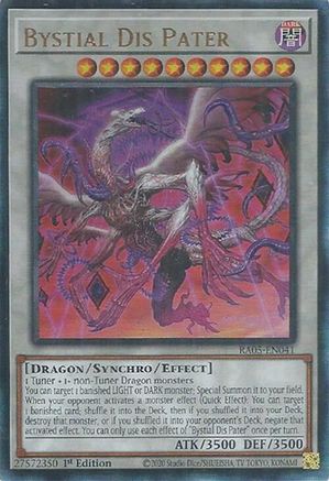 Bystial Dis Pater (Ultimate Rare) [RA05-EN041] - Rarity Collection 5 1st Edition - Ultimate Rare - Trinity Hobby