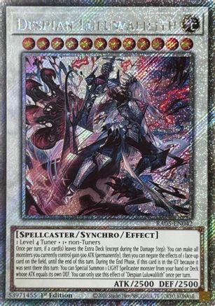 Despian Luluwalilith (Platinum Secret Rare) [RA05-EN042] - Rarity Collection 5 1st Edition - Platinum Secret Rare - Trinity Hobby