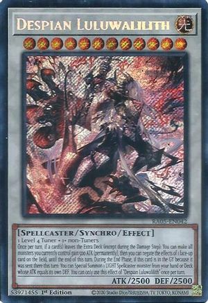 Despian Luluwalilith (Secret Rare) [RA05-EN042] - Rarity Collection 5 1st Edition - Secret Rare - Trinity Hobby