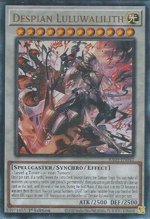 Despian Luluwalilith (Ultimate Rare) [RA05-EN042] - Rarity Collection 5 1st Edition - Ultimate Rare - Trinity Hobby