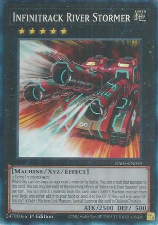 Infinitrack River Stormer (Collector's Rare) [RA05-EN049] - Rarity Collection 5 1st Edition - Collector's Rare - Trinity Hobby