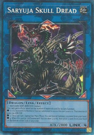 Saryuja Skull Dread (Collector's Rare) [RA05-EN053] - Rarity Collection 5 1st Edition - Collector's Rare - Trinity Hobby