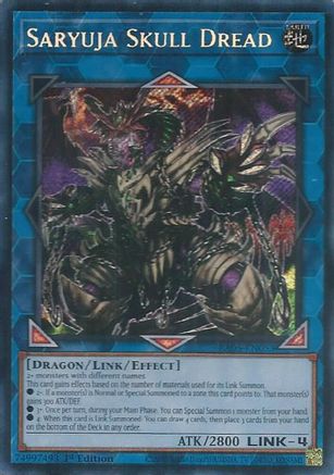 Saryuja Skull Dread (Secret Rare) [RA05-EN053] - Rarity Collection 5 1st Edition - Secret Rare - Trinity Hobby