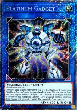 Platinum Gadget (Platinum Secret Rare) [RA05-EN054] - Rarity Collection 5 1st Edition - Platinum Secret Rare - Trinity Hobby