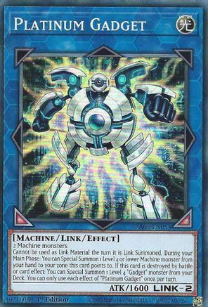 Platinum Gadget [RA05-EN054] - Rarity Collection 5 1st Edition - Super Rare - Trinity Hobby
