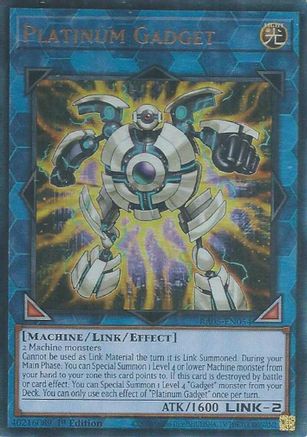 Platinum Gadget (Ultimate Rare) [RA05-EN054] - Rarity Collection 5 1st Edition - Ultimate Rare - Trinity Hobby