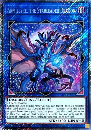 Armillyre, the Starleader Dragon (Platinum Secret Rare) [RA05-EN055] - Rarity Collection 5 1st Edition - Platinum Secret Rare - Trinity Hobby