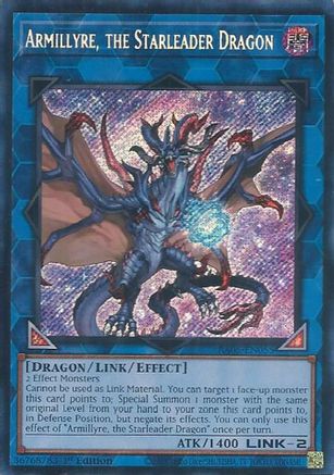 Armillyre, the Starleader Dragon (Secret Rare) [RA05-EN055] - Rarity Collection 5 1st Edition - Secret Rare - Trinity Hobby