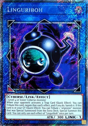 Linguriboh (Platinum Secret Rare) [RA05-EN056] - Rarity Collection 5 1st Edition - Platinum Secret Rare - Trinity Hobby