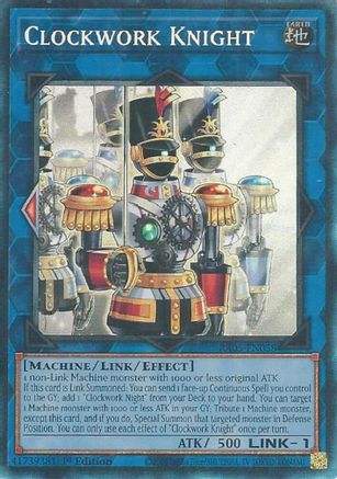 Clockwork Knight (Collector's Rare) [RA05-EN058] - Rarity Collection 5 1st Edition - Collector's Rare - Trinity Hobby