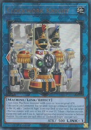 Clockwork Knight (Ultimate Rare) [RA05-EN058] - Rarity Collection 5 1st Edition - Ultimate Rare - Trinity Hobby
