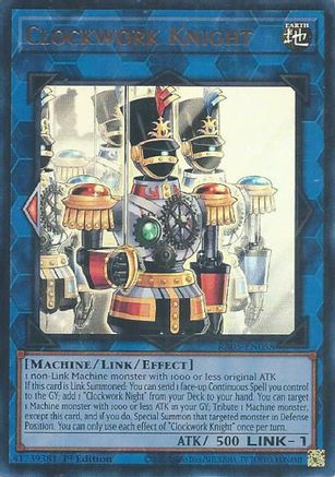 Clockwork Knight (Ultra Rare) [RA05-EN058] - Rarity Collection 5 1st Edition - Ultra Rare - Trinity Hobby