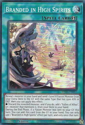 Branded in High Spirits [RA05-EN067] - Rarity Collection 5 1st Edition - Super Rare - Trinity Hobby