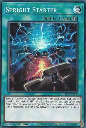Spright Starter [RA05-EN068] - Rarity Collection 5 1st Edition - Super Rare - Trinity Hobby