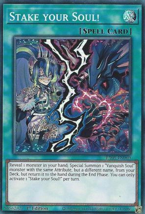 Stake your Soul! [RA05-EN069] - Rarity Collection 5 1st Edition - Super Rare - Trinity Hobby