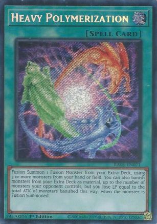 Heavy Polymerization (Secret Rare) [RA05-EN071] - Rarity Collection 5 1st Edition - Secret Rare - Trinity Hobby